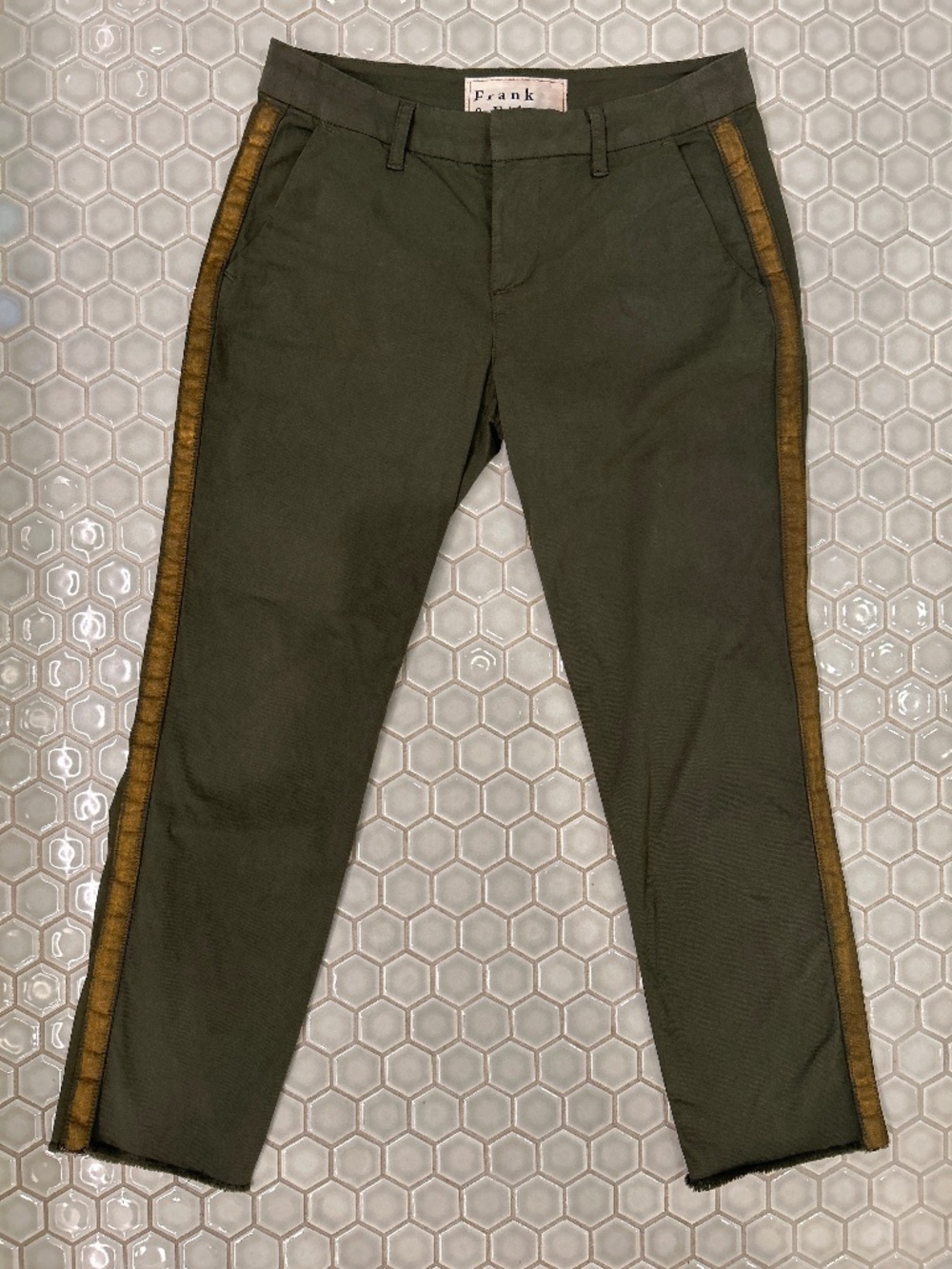 Frank and Eileen Wicklow tuxedo pant